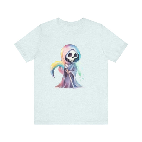 Cute Colorful Reaper - Short Sleeve Tee